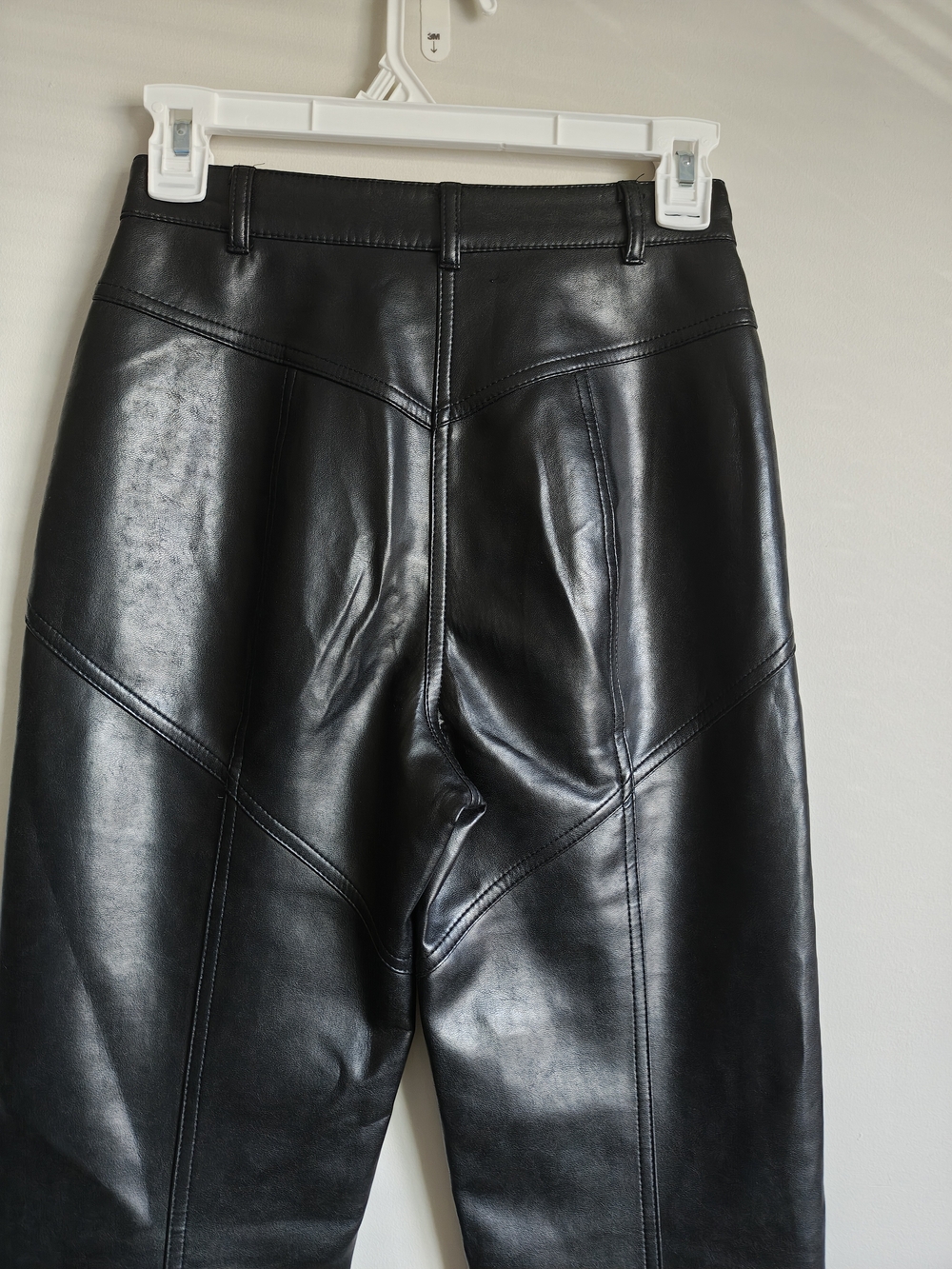 Wilfred High-Rise Leather Pants in Black New Without Tag💕 - Picture 7 of 14